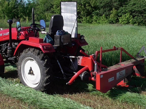 Косіння трактором